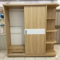 Tủ Quấn Áo Cánh Lùa Màu Gỗ Sồi Viền Trắng (ms1) 3