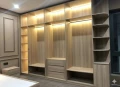Tủ quần áo gỗ cao cấp MDF phủ Melamine  cánh Kính - Khung Nhôm TCKCC01 1