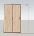 Tủ Quần Áo Gỗ Cao Cấp TL010 2