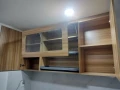 Tủ bếp trên gỗ MDF KM01 2