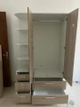 Tủ quần áo gỗ MDF 2 cánh 1 kệ ( tqa2k1pm ) 1