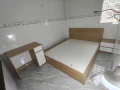 Combo phòng ngủ và bếp nhỏ gỗ MDF 1
