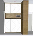 Tủ Giày Kịch Trần Góc L 4