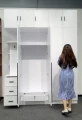 Tủ quần áo cánh mở (tqacm-m1) 2