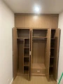 Tủ quần áo âm tường gỗ MDF phủ melamine (AT2M) 1