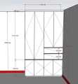 Tủ quần áo gỗ MDF CVC (202yc) 3