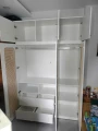 Tủ quần áo cánh mây full trắng 3