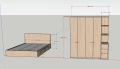 Combo phòng ngủ gỗ MDF MGX932 3