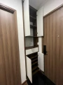 Tủ giày âm tường - kịch trần cánh mở Gỗ Mdf (Tggn2) 1