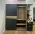 Tủ gỗ mdf cao cấp cửa lùa (tgl118) 2