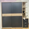 Tủ gỗ mdf cao cấp cửa lùa (tgl118) 0