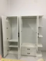 Tủ quần áo gỗ MDF màu trắng ( TQAGT ) 1