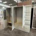 Tủ quần áo nhựa 4 cánh 1 kệ full màu A71 2