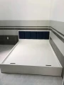 Giường ngủ gỗ MDF kèm nệm đầu giường (GN09) 0