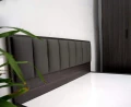 Giường ngủ gỗ MDF có nệm đầu giường 3