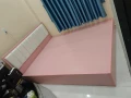 Giường ngủ gỗ MDF có nệm đầu giường 6