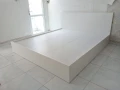 Giường ngủ màu trắng gỗ MDF 3