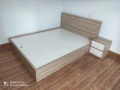 Giường ngủ gỗ mdf công nghiệp ( qu90 ) 0