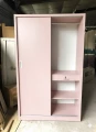 Tủ quần áo 2 cánh lùa màu hồng (ms-1) 2