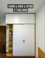 Tủ quần áo gỗ cao cấp tính m vuông 1