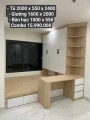 Tủ quần áo gỗ cao cấp tính m vuông 10