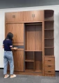 Tủ quần áo cửa lùa gỗ MDF TQL001 1