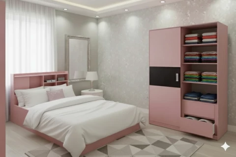 Combo phòng ngủ gỗ MDF MGX22