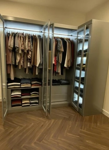 Tủ quần áo nhựa Vinco cánh kính hiện đại ( tqavcck )