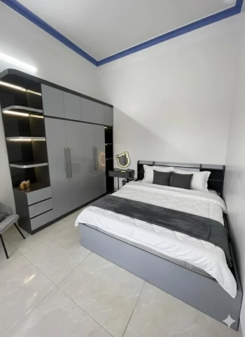 Combo tủ quần áo giường ngủ nhựa taiwan