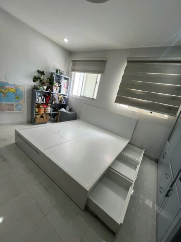 Giường ngủ gỗ MDF thông minh M02