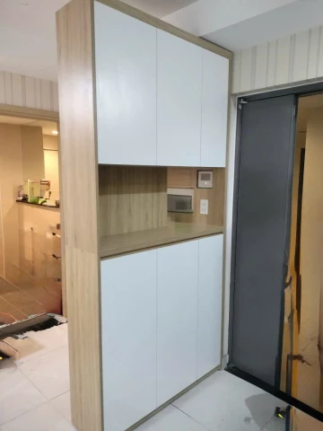 Tủ Giày Kịch Trần Góc L