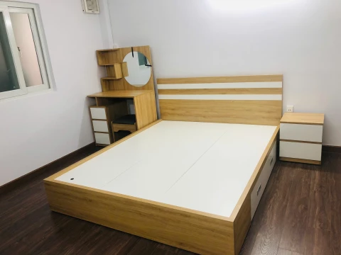 Combo phòng ngủ gỗ MDF CB4SP