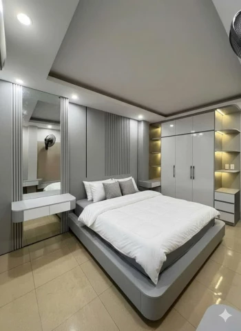 Combo phòng ngủ gỗ MDF CBHD