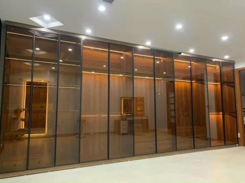 Tủ quần áo cánh kính đóng theo yêu cầu ( TACK 03 )