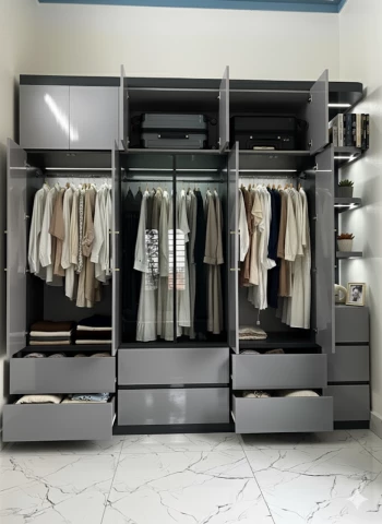 Tủ quần áo nhựa Vinco cánh kính VC01