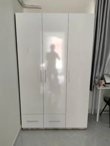 Tủ 3 cánh gỗ mdf (mdf-1)