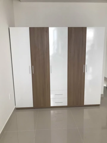 Tủ quần áo 5 cánh gỗ mdf (tqa5-c1)