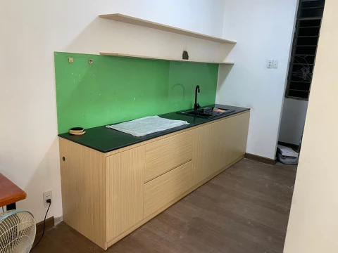 Tủ bếp dưới chống ẩm phủ Melamine KM05