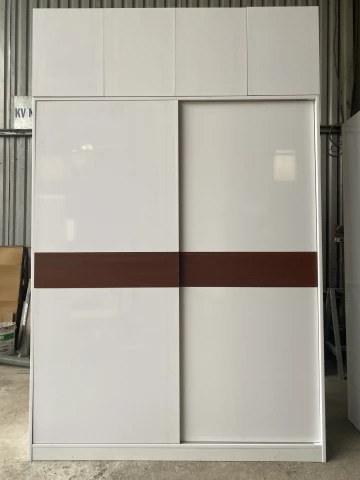 Tủ quần áo Nhựa Vinco cao cấp full màu trắng