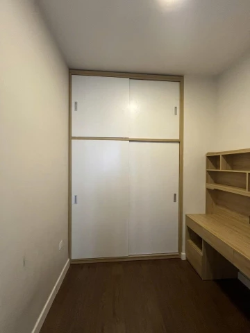 Tủ quần áo âm tường gỗ MDF phủ melamine