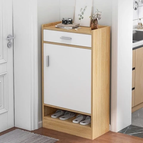 Tủ giày cánh mở gỗ MDF ( tgcmn1)