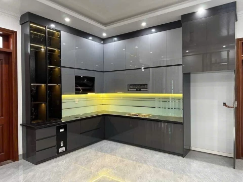 Đóng Tủ Bếp Theo Yêu Cầu