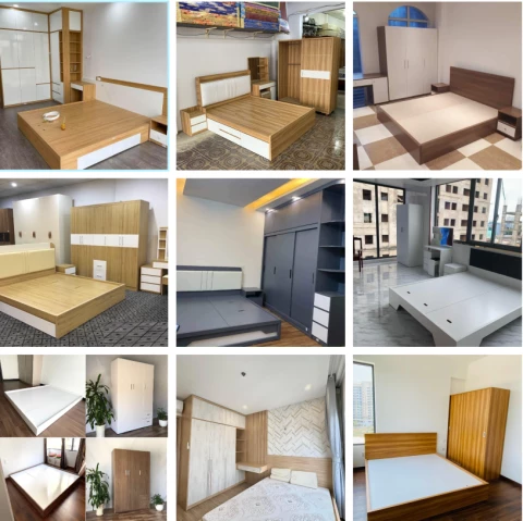 Giường Ngủ Gỗ Cao Cấp