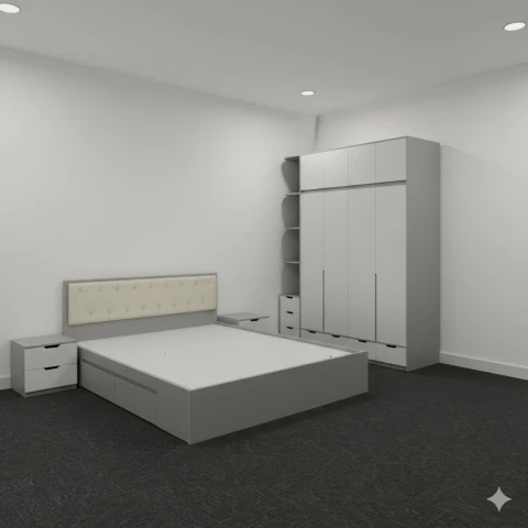 Combo phòng ngủ gỗ MDF MGX18