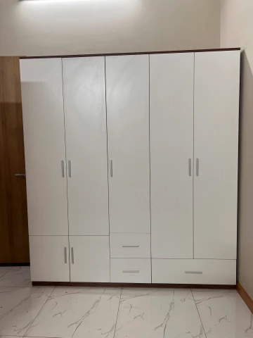 Tủ quần áo gỗ MDF 5 cánh ( tqa05c )