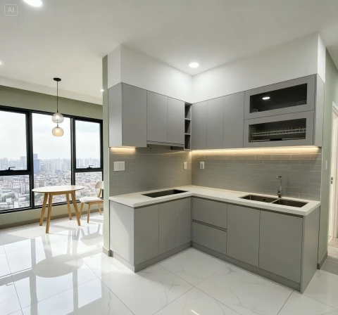 Bộ tủ bếp cao cấp (TB09)