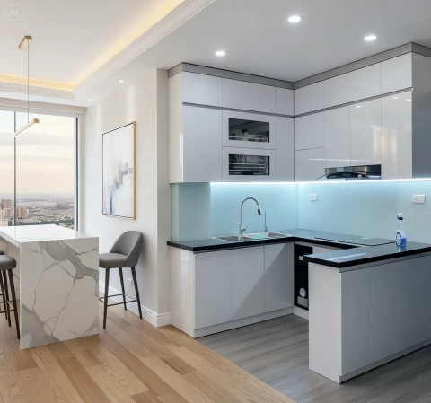 Bộ tủ bếp cao cấp (TB19)