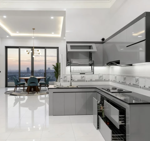 Bộ tủ bếp cao cấp (TB30)