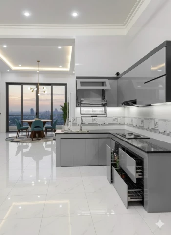 Bộ tủ bếp cao cấp (TB45)