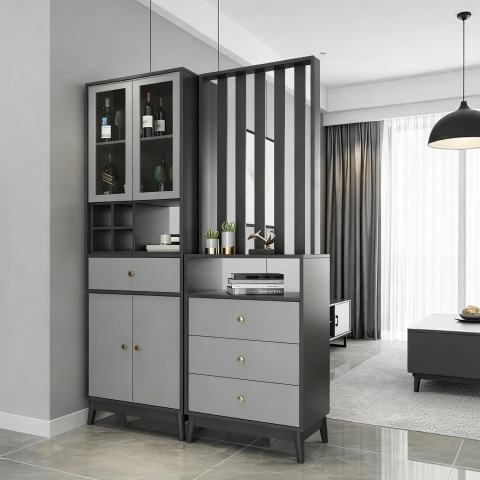 Tủ Rượu Cánh Kính hiện đại TR135